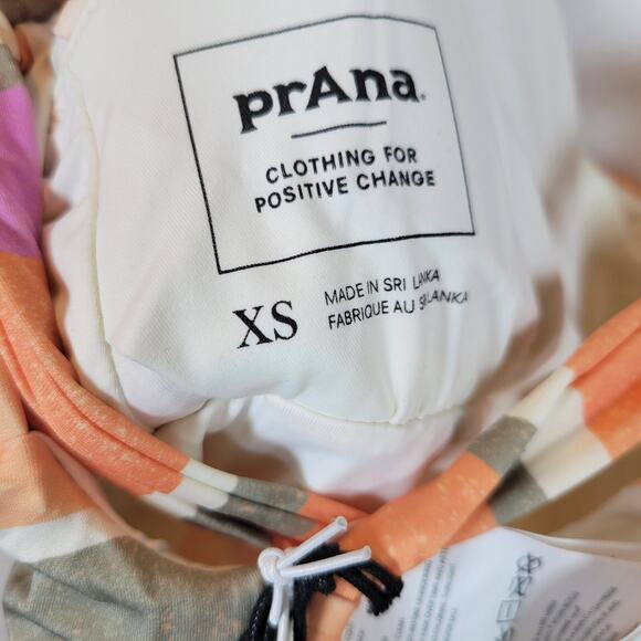 pRana Womens Mallorca One Piece Bathing Suit Swim Size XS Orange Adjustable - Picture 5 of 7